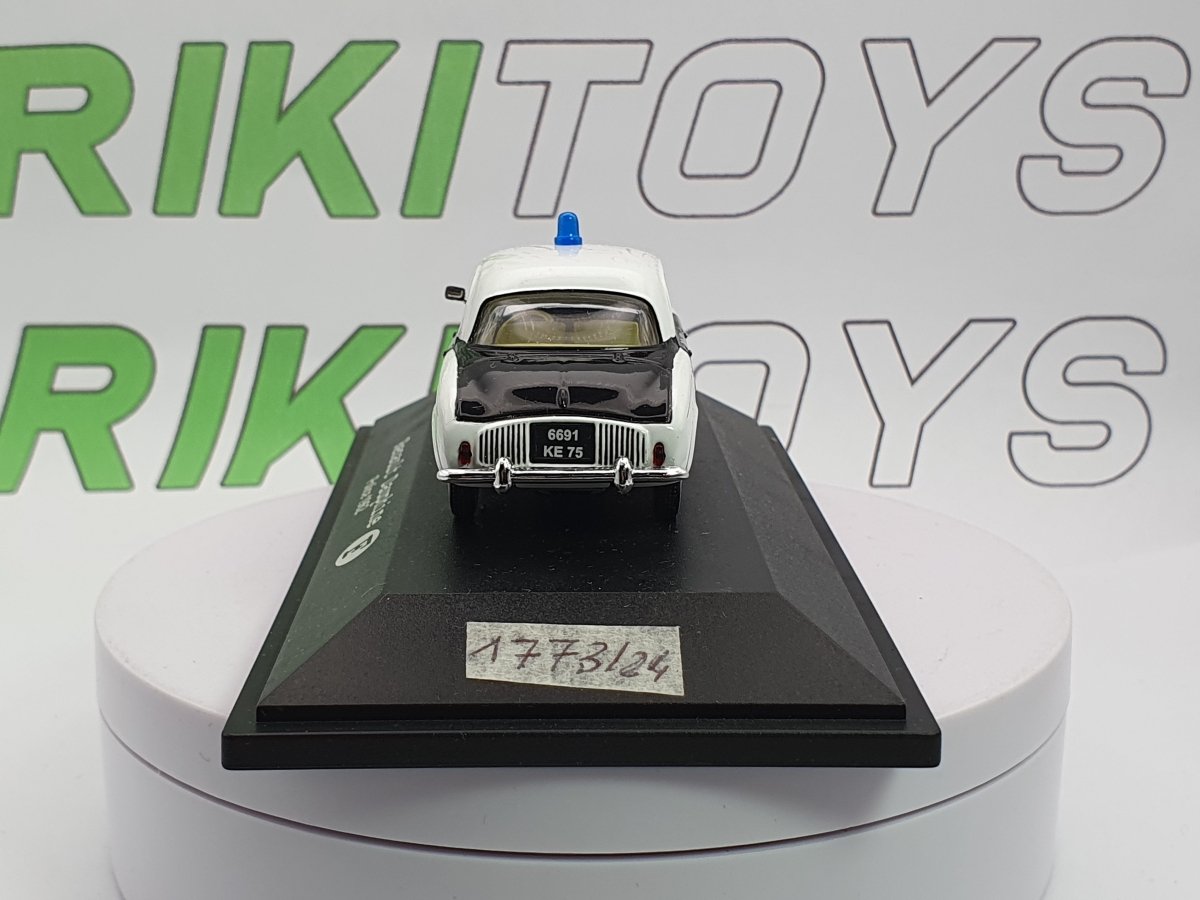 Renault Dauphine Edicola 1/43 Nero 1962 - RikiToys - Edicola