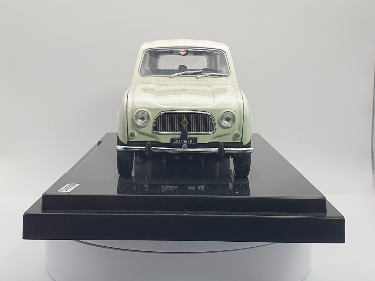 Renault R4 Leo Models 1/24 Avorio 1961 - RikiToys - Leo Models