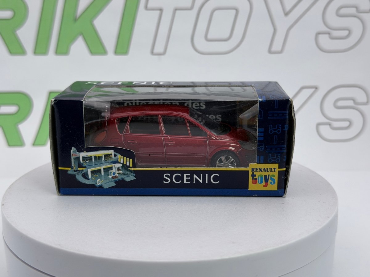 Renault Scenic 2 Universal Hobbies 1/60 Rosso scuro 2005 - RikiToys - Universal Hobbies