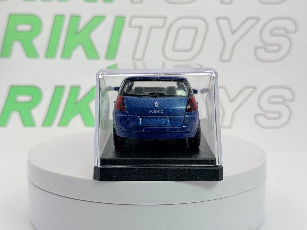 Renault Scenic 2a Serie New Ray 1/43 Blu metallizzato 2005 - RikiToys - New Ray