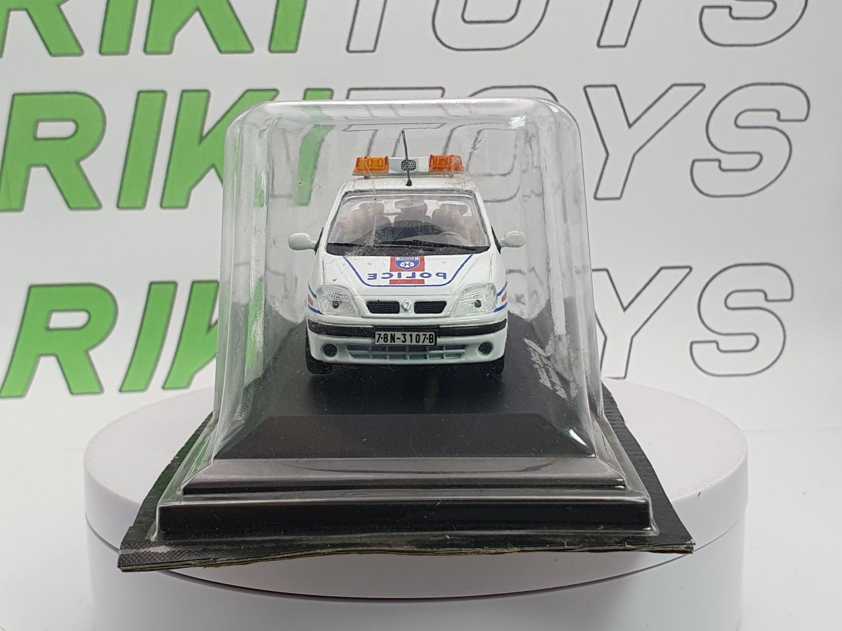 Renault Scenic Police Nationale Edicola 1/43 Bianco 2002 - RikiToys - Edicola