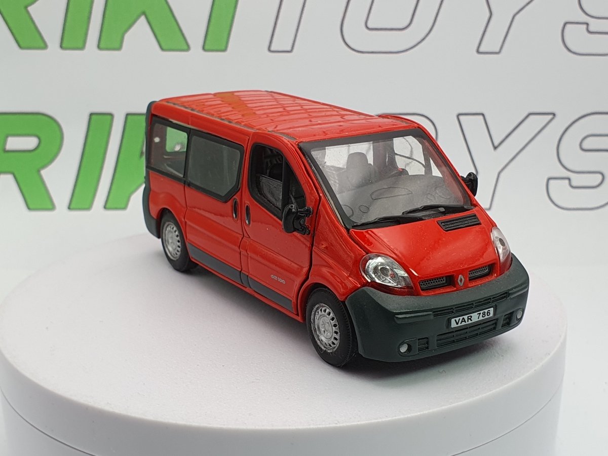 Renault Trafic Cararama 1/43 Rosso - RikiToys - Cararama#