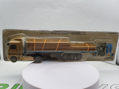 Renault Truck Bilico Edicola 1/87 Oro - RikiToys - Edicola#