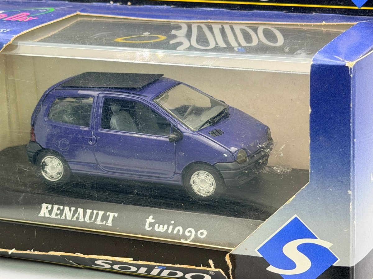 Renault Twingo Solido 1/43 Viola - RikiToys - Solido