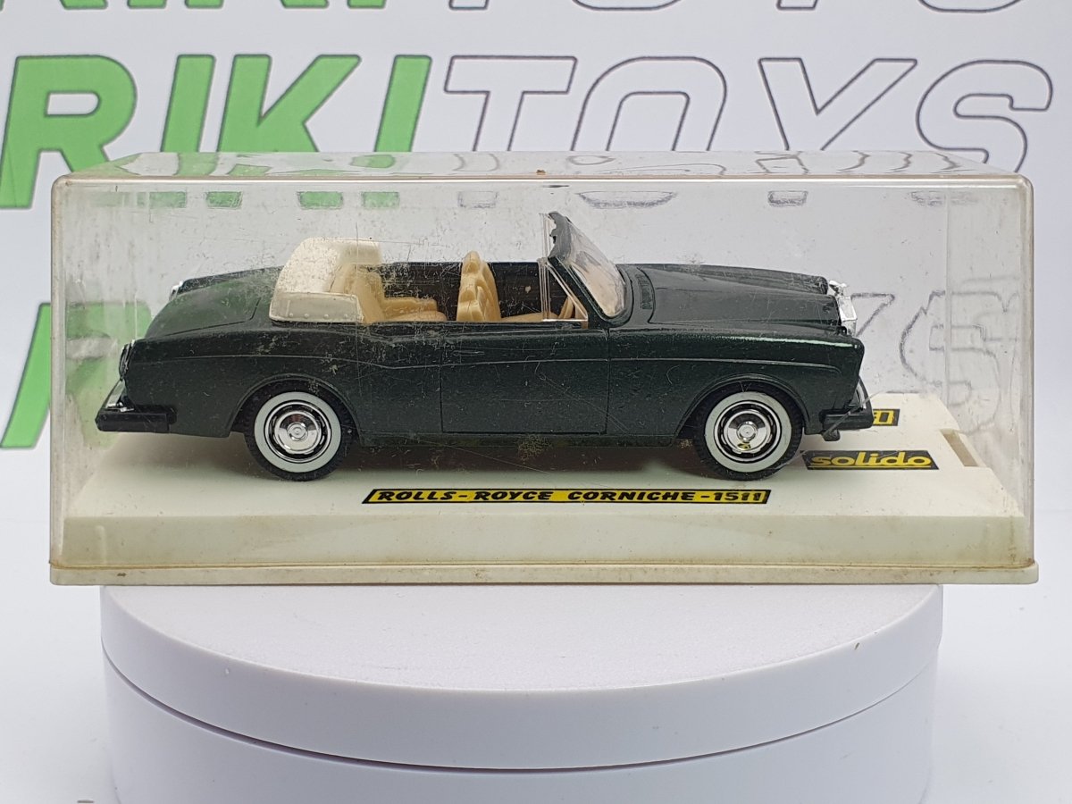 Rolls Royce Corniche Solido 1/43 Verde 1986 - RikiToys - Solido