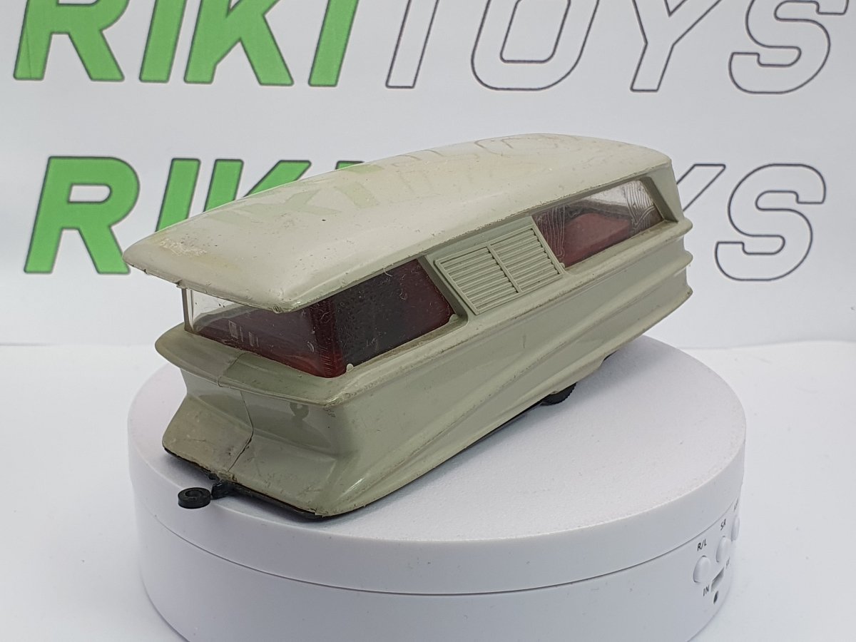 Roulotte Politoys Plastica 1/41 Grigio 1961 - RikiToys - Politoys Plastica#