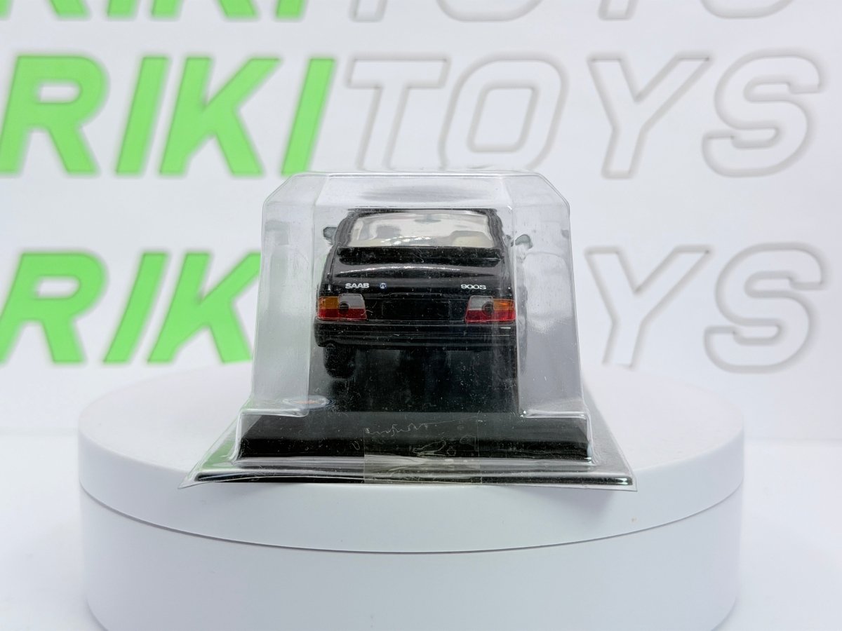 Saab 900 S Del Prado 1/43 Nero 1989 - RikiToys - Del Prado