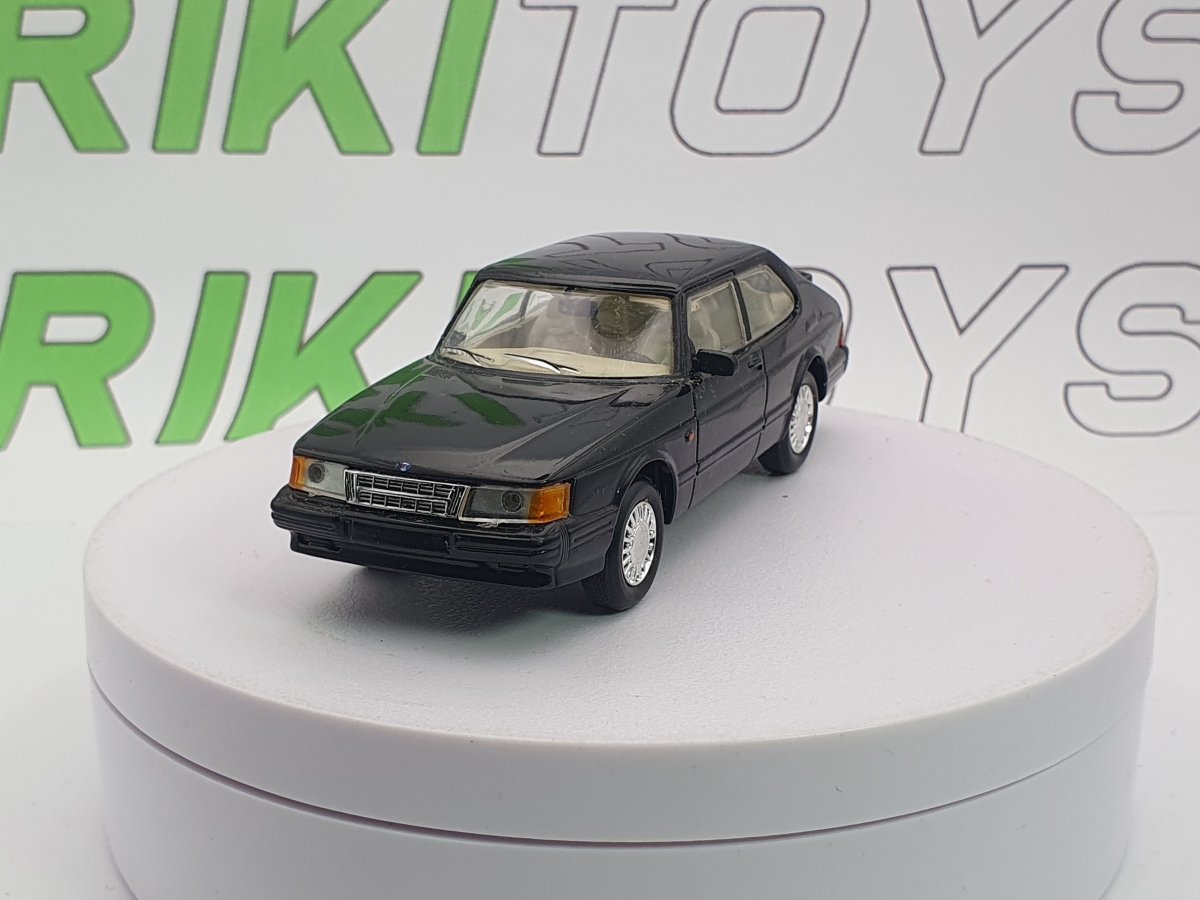 Saab 900 S Del Prado 1/43 Nero 1989 - RikiToys - Del Prado