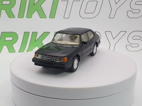 Saab 900 S Del Prado 1/43 Nero 1989 - RikiToys - Del Prado
