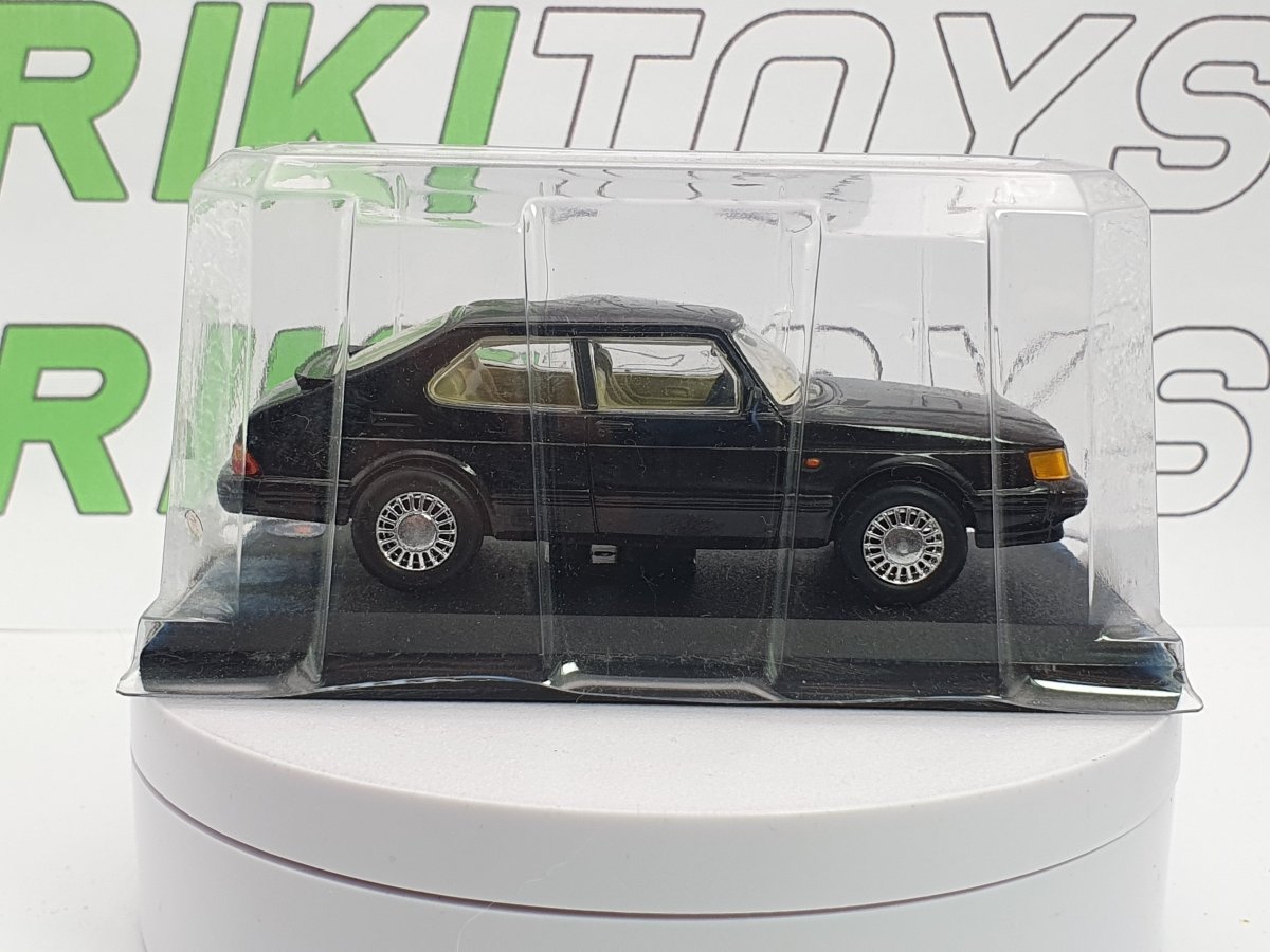 Saab 900S Del Prado 1/43 Nero 1987 - RikiToys - Del Prado