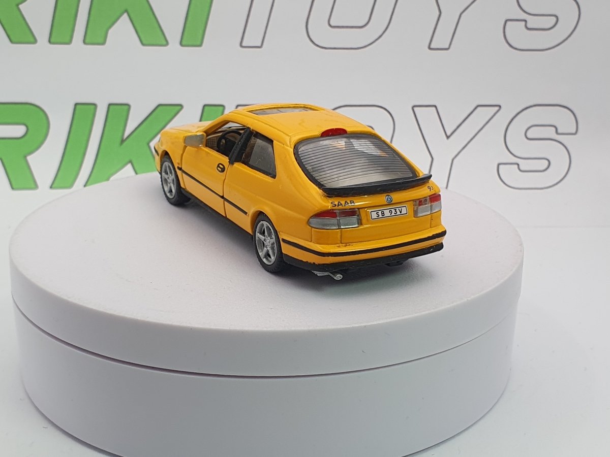 Saab 9.3 Coupé Cararama 1/43 Giallo - RikiToys - Cararama