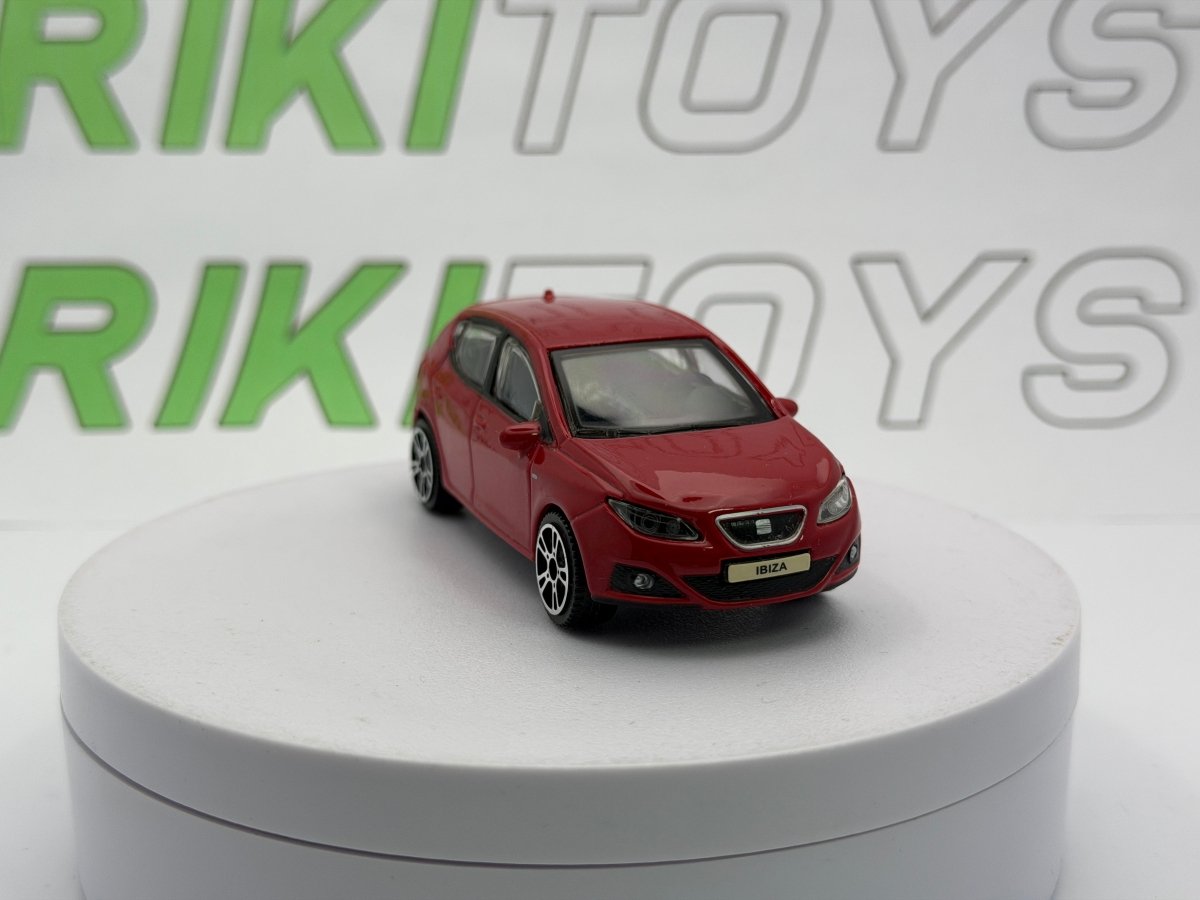 Seat Ibiza Burago 1/43 Rosso 2008 - RikiToys - Burago