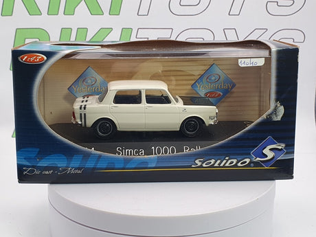 Simca 1000 Rallye 1 Solido 1/43 Bianco - RikiToys - Solido