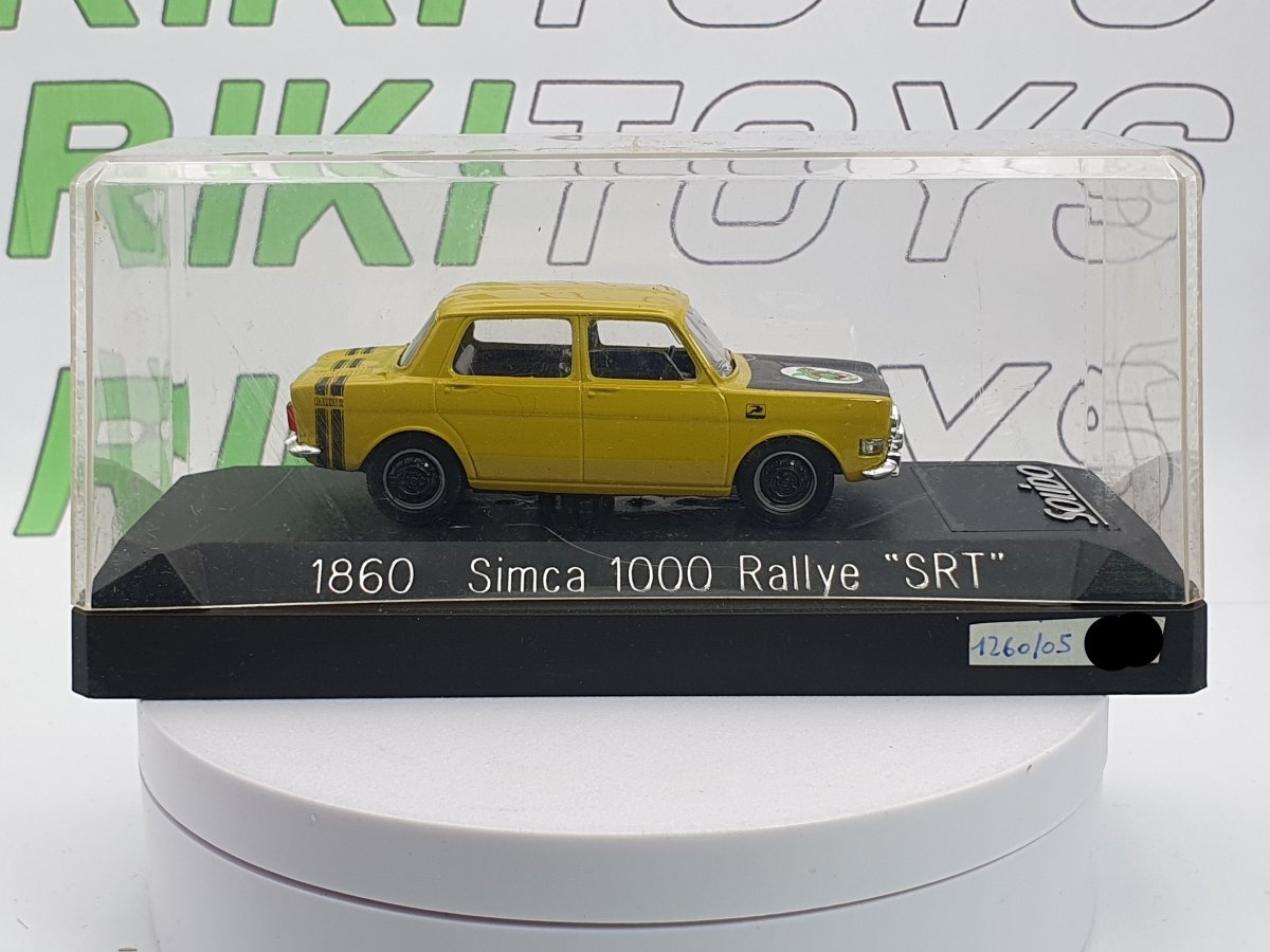 Simca 1000 Rallye Solido 1/43 Senape - RikiToys - Solido
