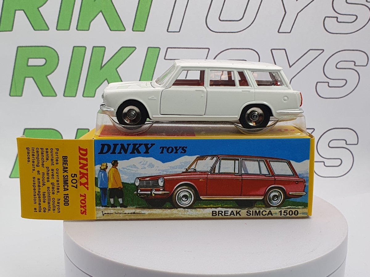Simca 1500 Break Altaya/Dinky 1/43 Bianco 1963 - RikiToys - Altaya/Dinky