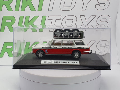 Simca 1501 Break Edicola 1/43 Bianco - RikiToys - Edicola