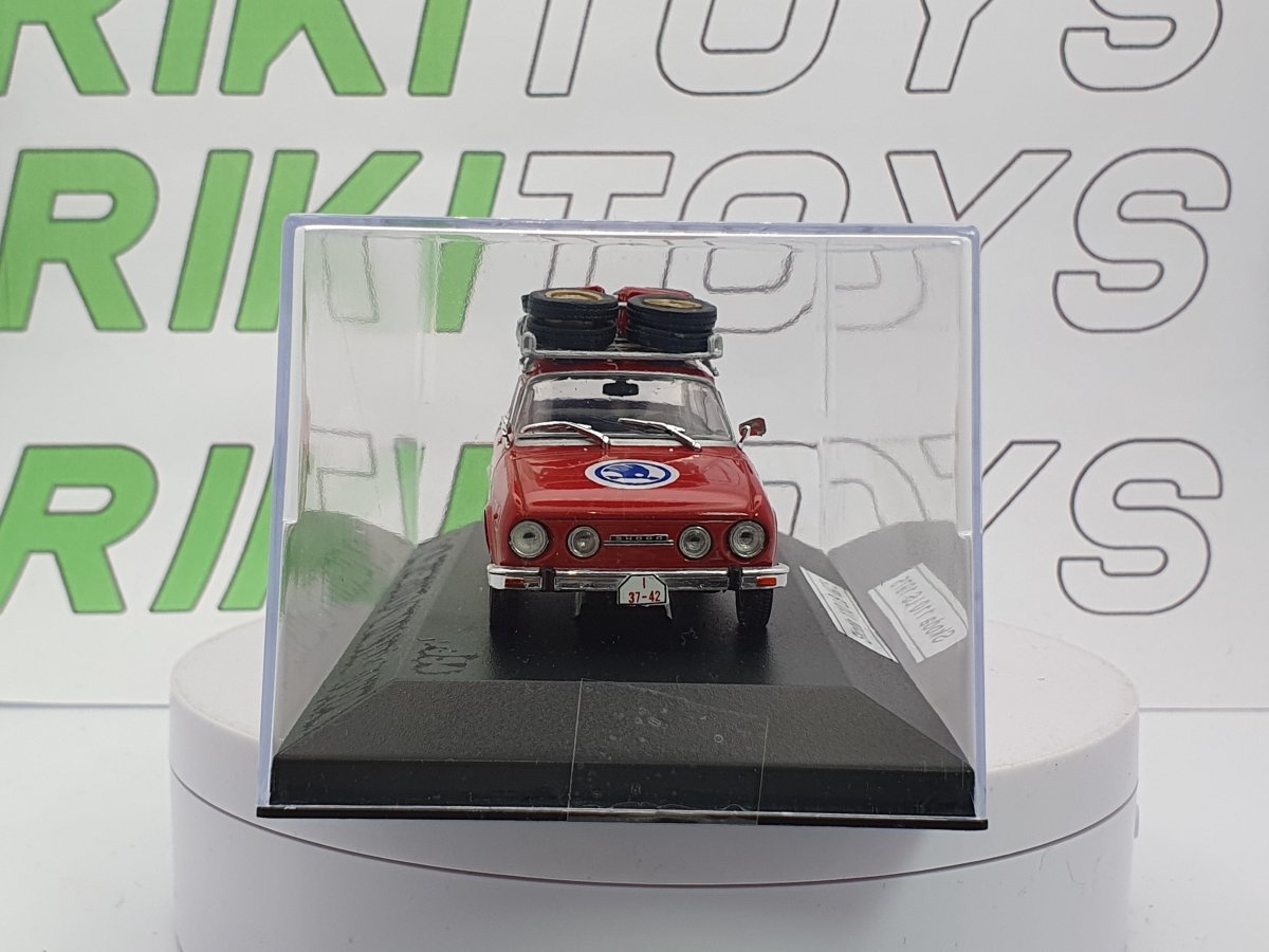 Skoda 110 LS Edicola 1/43 Rosso - RikiToys - Edicola