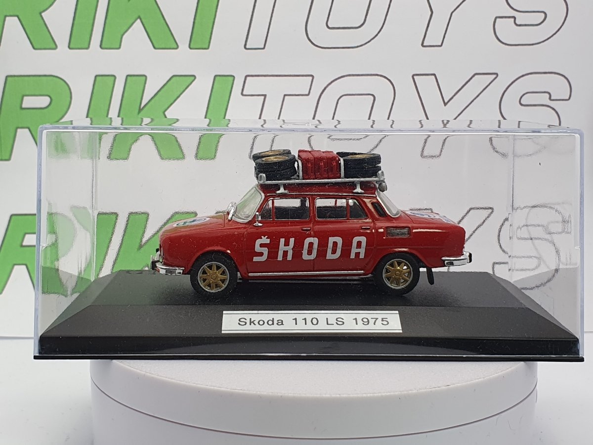 Skoda 110 LS Edicola 1/43 Rosso - RikiToys - Edicola