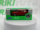 Skoda Octavia belina Welly 1/60 Rosso - RikiToys - Welly
