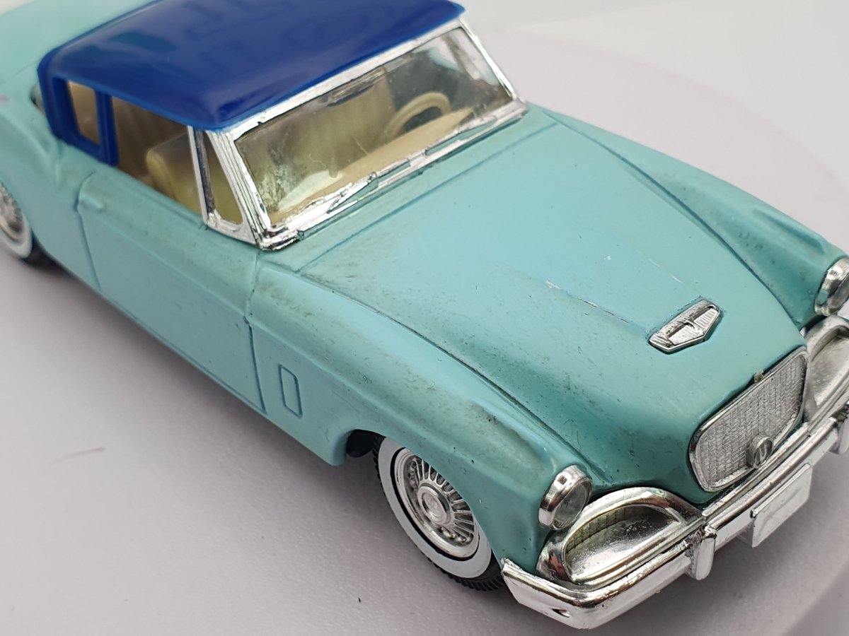 Studebaker Silver Hawk Solido 1/43 Turchese 1957 - RikiToys - Solido#