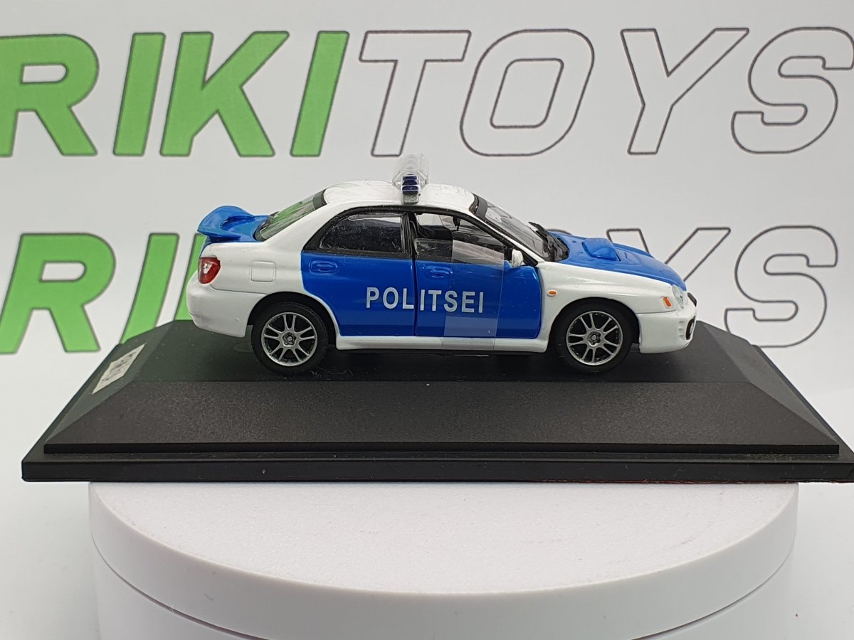 Subaru Impreza Edicola 1/43 Bianco 2002 - RikiToys - Edicola