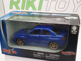Subaru Impreza Maisto 1/40 Blu - RikiToys - Maisto
