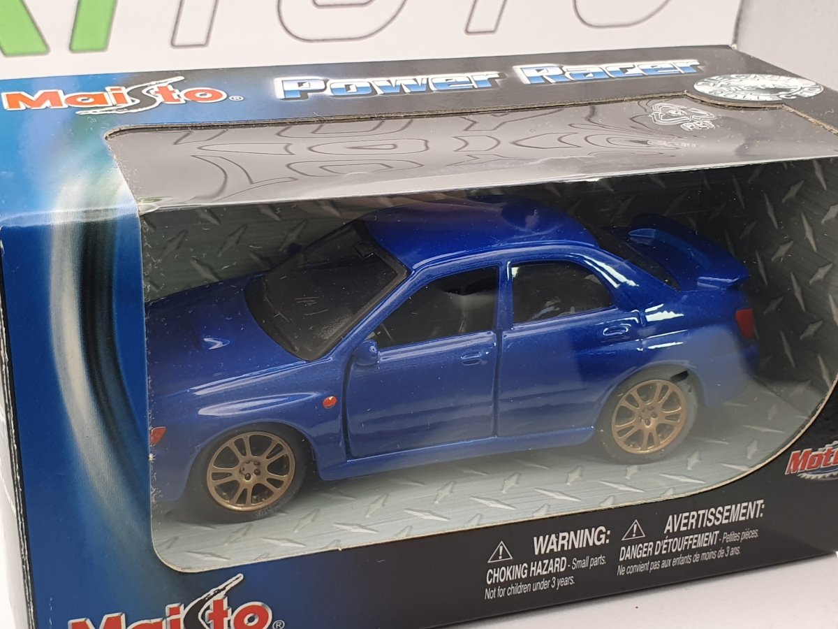 Subaru Impreza Maisto 1/40 Blu - RikiToys - Maisto