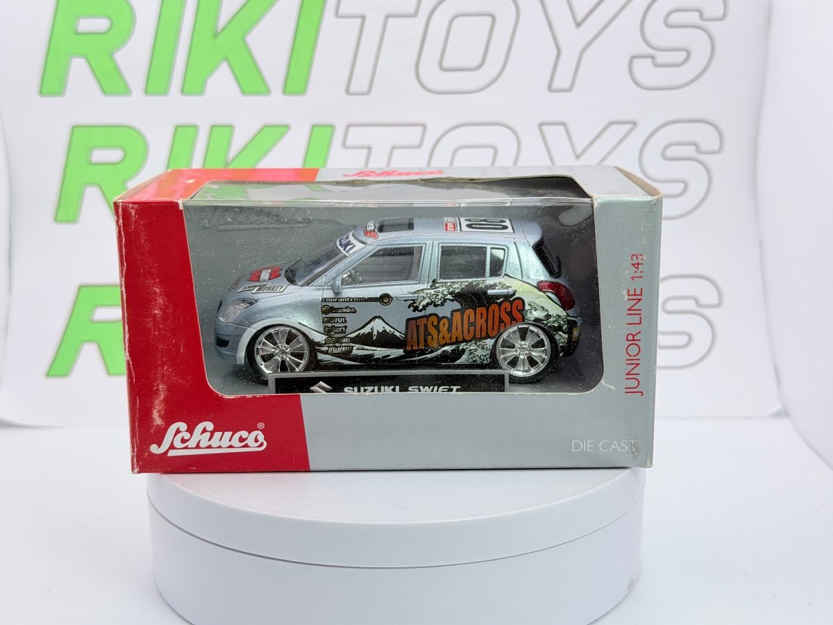Suzuki Swift Tuning Schuco 1/43 Argento - RikiToys - Schuco