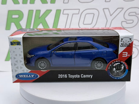 Toyota Camry Welly 1/38 Blu 2016 - RikiToys - Welly