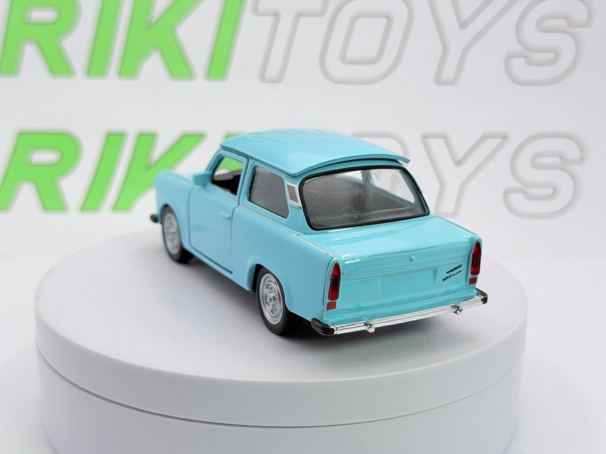 Trabant P 601 Welly 1/35 Azzurro - RikiToys - Welly