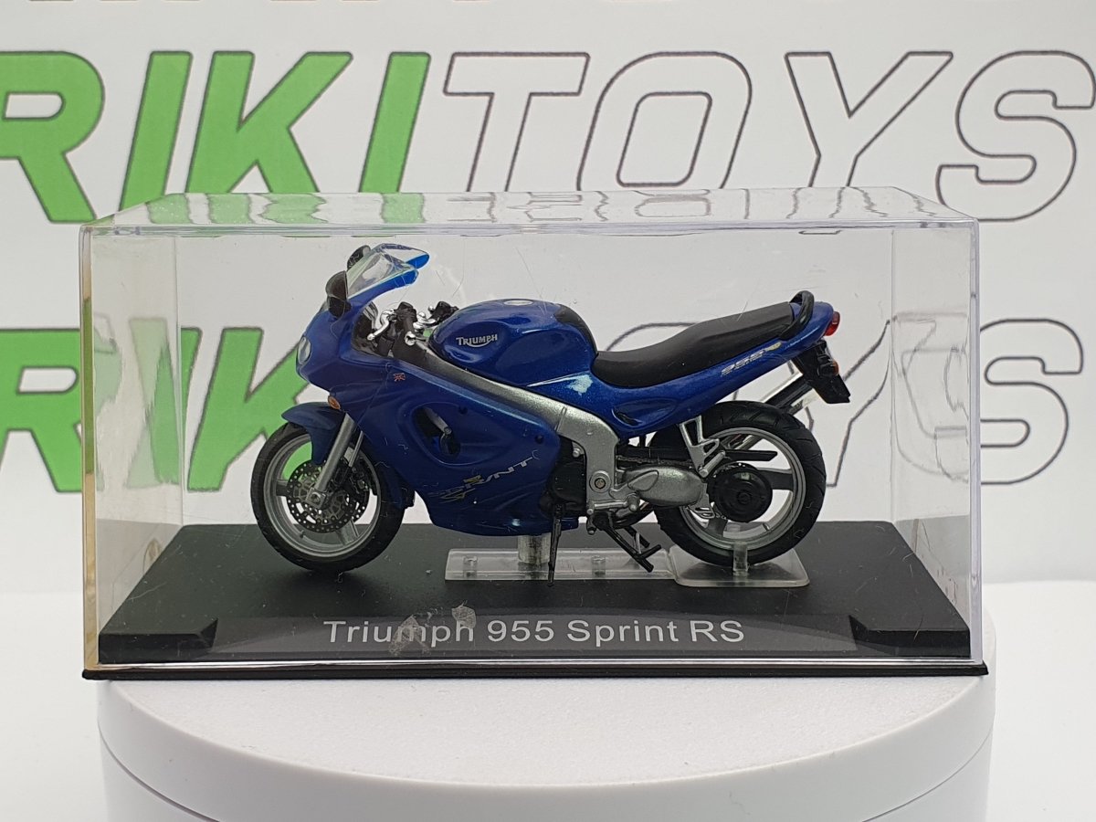 Triumph 955 Sprint RS Edicola 1/24 Blu - RikiToys - Edicola#