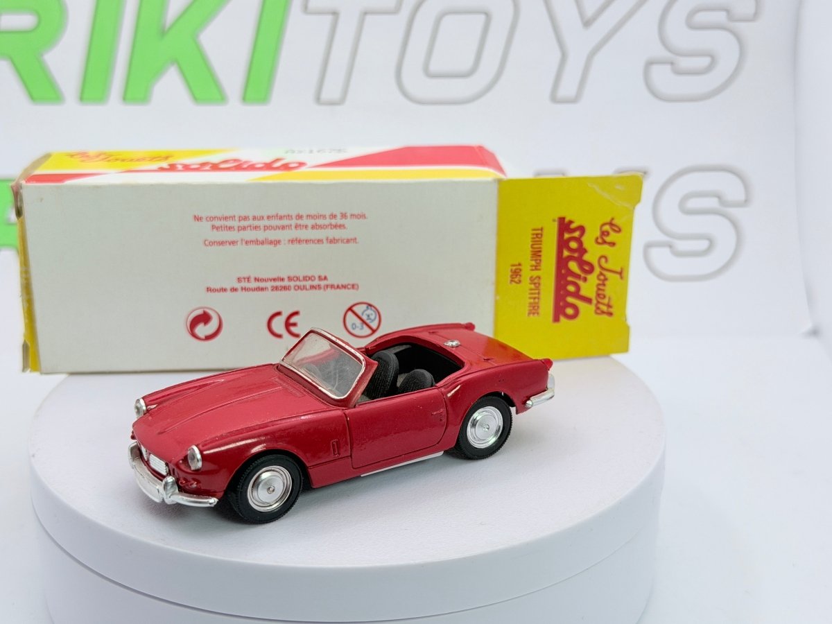 Triumph Spitfire Solido 1/43 Rosso - RikiToys - Solido