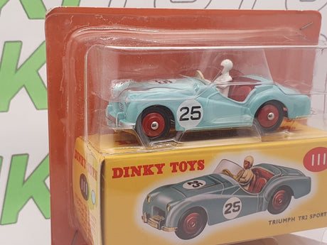 Triumph TR2 Sport Dinky - Atlas 1/43 Verde chiaro 1953 - RikiToys - Dinky - Atlas
