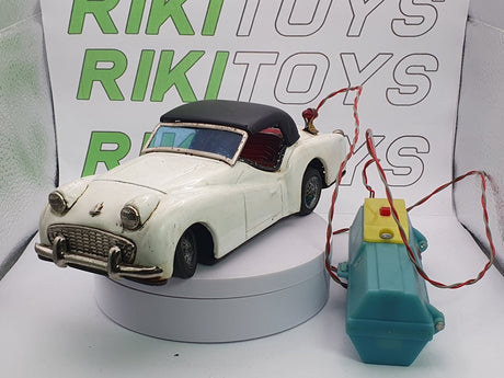Triumph TR3 Bandai 1/20 Bianco 1959 - RikiToys - Bandai