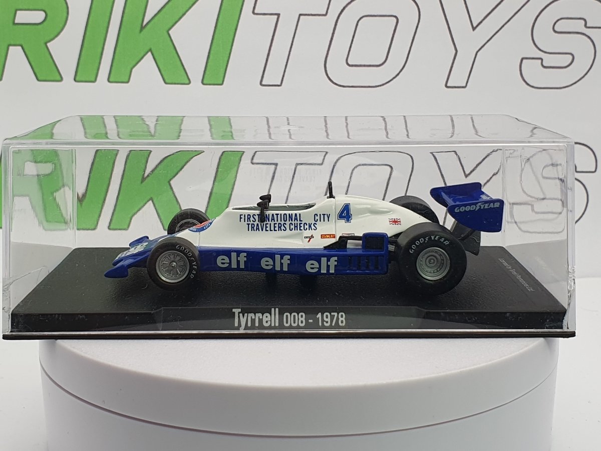 Tyrrel 0,08 Edicola 1/43 Bianco - RikiToys - Edicola#