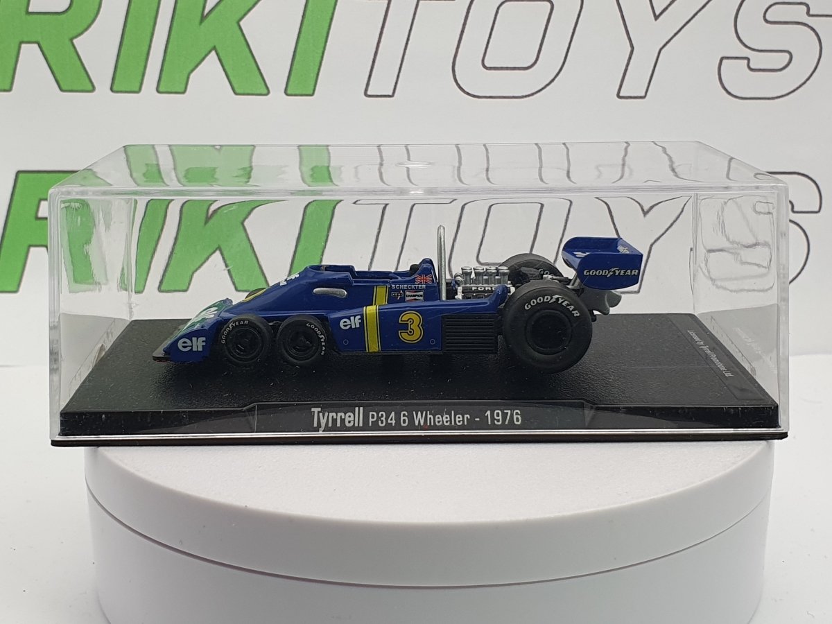 Tyrrel P 346 Wheeler Edicola 1/43 Blu - RikiToys - Edicola#