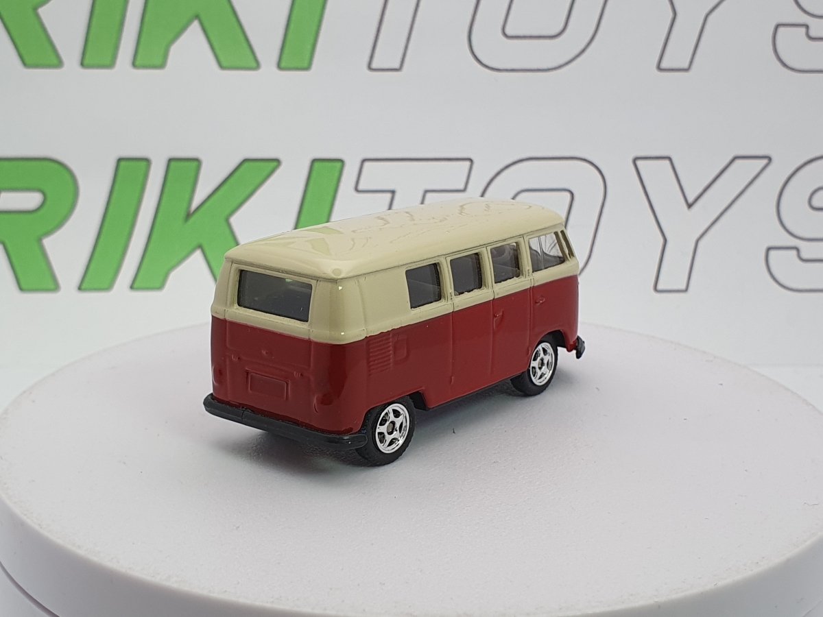Volkswagen Bulli T 1 Welly 1/55 Rosso 1965 - RikiToys - Welly