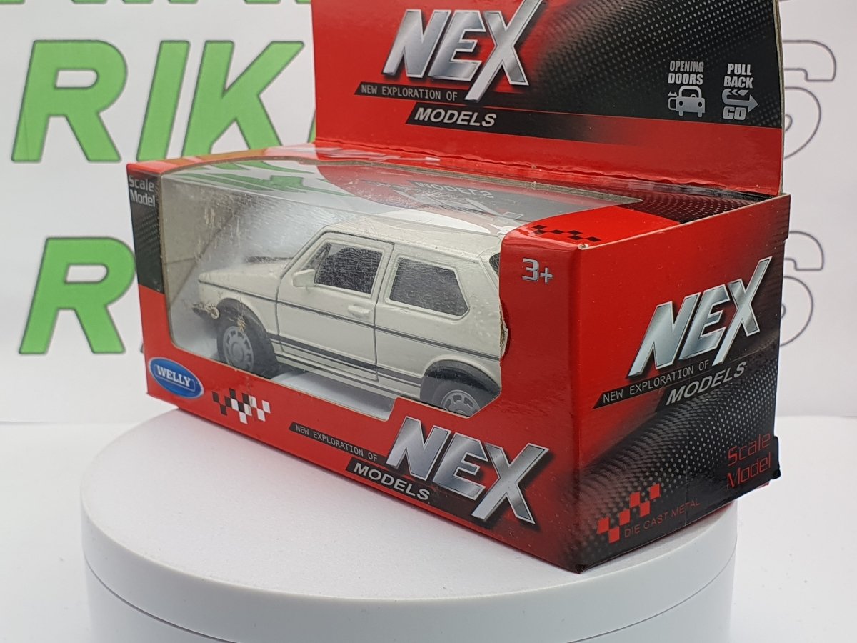Volkswagen Golf 1 GTI Welly 1/38 Bianco - RikiToys - Welly#