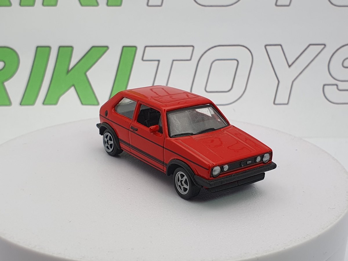 Volkswagen Golf 1 GTI Welly 1/55 Rosso 1981 - RikiToys - Welly