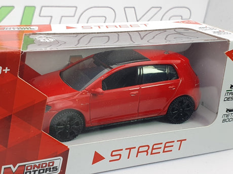 Volkswagen Golf 7 GTI Mondo Motors 1/43 Rosso 2017 - RikiToys - Mondo Motors