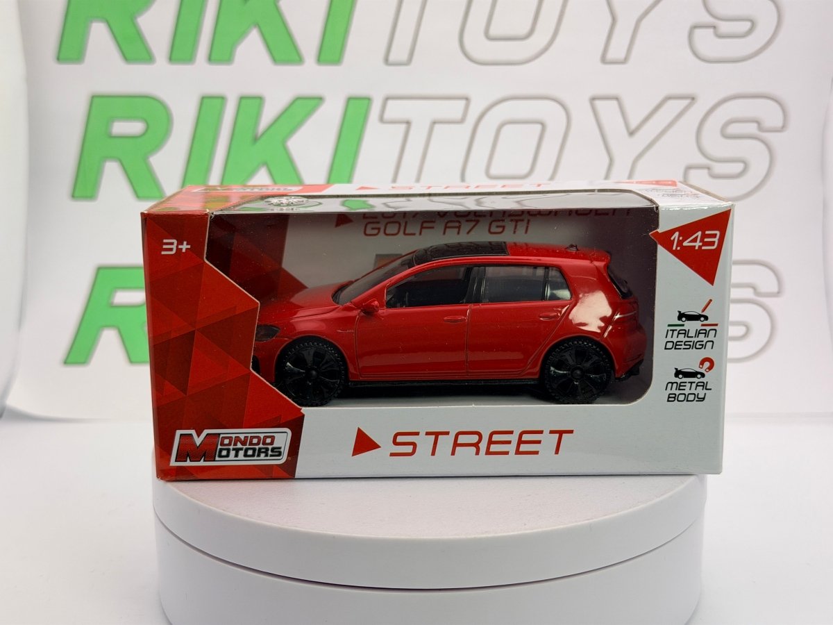 Volkswagen Golf 7 GTI Mondo Motors 1/43 Rosso 2017 - RikiToys - Mondo Motors