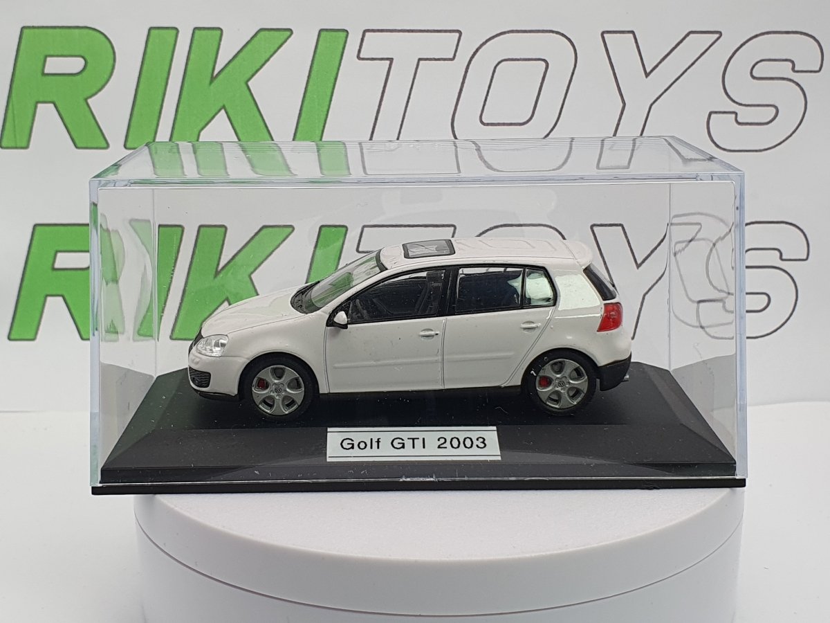 Volkswagen Golf IV GTI Cararama 1/43 Bianco - RikiToys - Cararama#