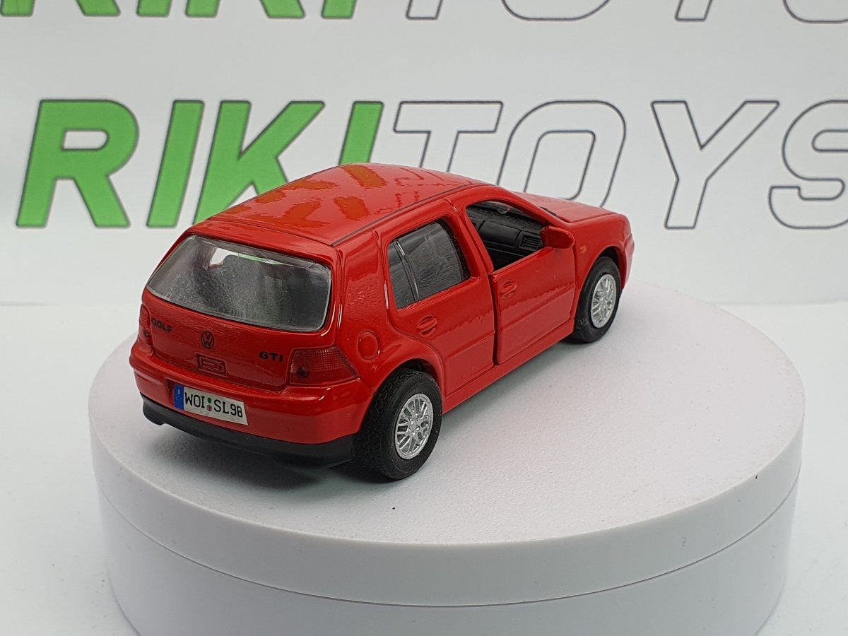 Volkswagen Golf IV GTI Welly 1/38 Rosso 1998 - RikiToys - Welly#