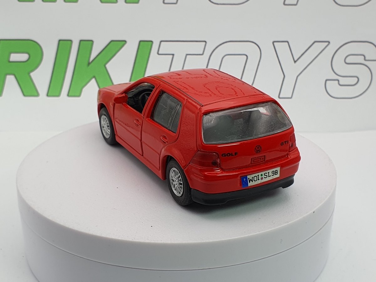 Volkswagen Golf IV GTI Welly 1/38 Rosso 1998 - RikiToys - Welly#