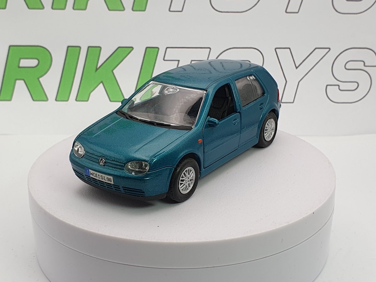 Volkswagen Golf IV GTI Welly 1/38 Verde 1998 - RikiToys - Welly#