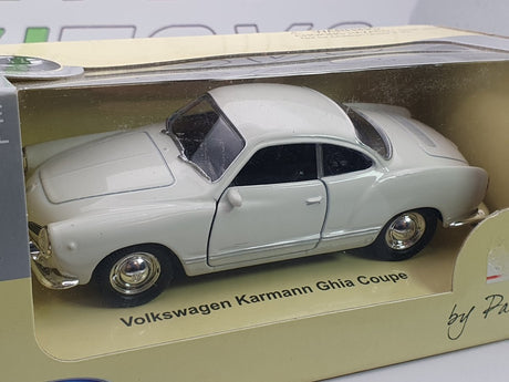 Volkswagen Karmann Ghia Welly 1/40 Avorio - RikiToys - Welly