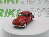 Volkswagen Maggiolino 2 Vetrini Rio 1/43 Rosso 1948 - RikiToys - Rio