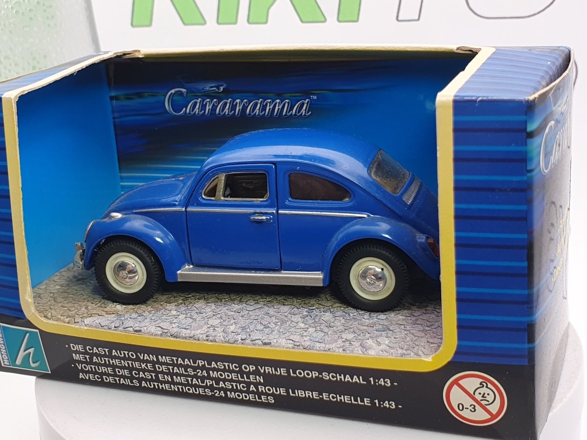 Volkswagen Maggiolino Cararama 1/43 Blu - RikiToys - Cararama