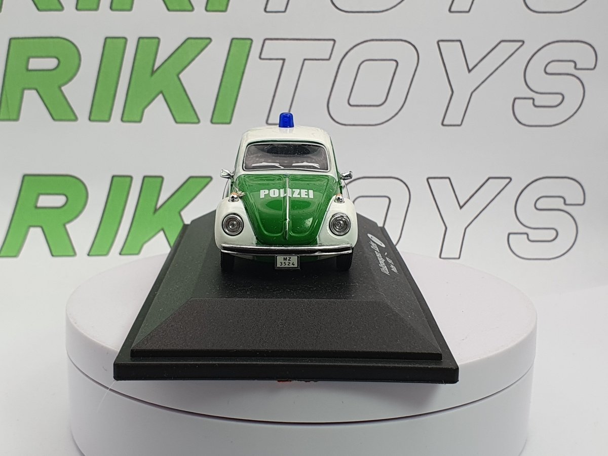 Volkswagen Maggiolino Edicola 1/43 Bianco 1970 - RikiToys - Edicola