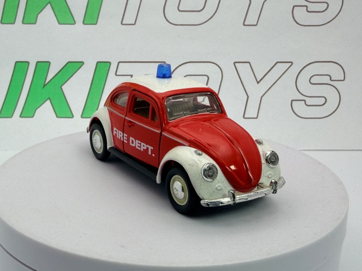 Volkswagen Maggiolino Fire Dept. 1/40 Rosso - RikiToys - RikiToys
